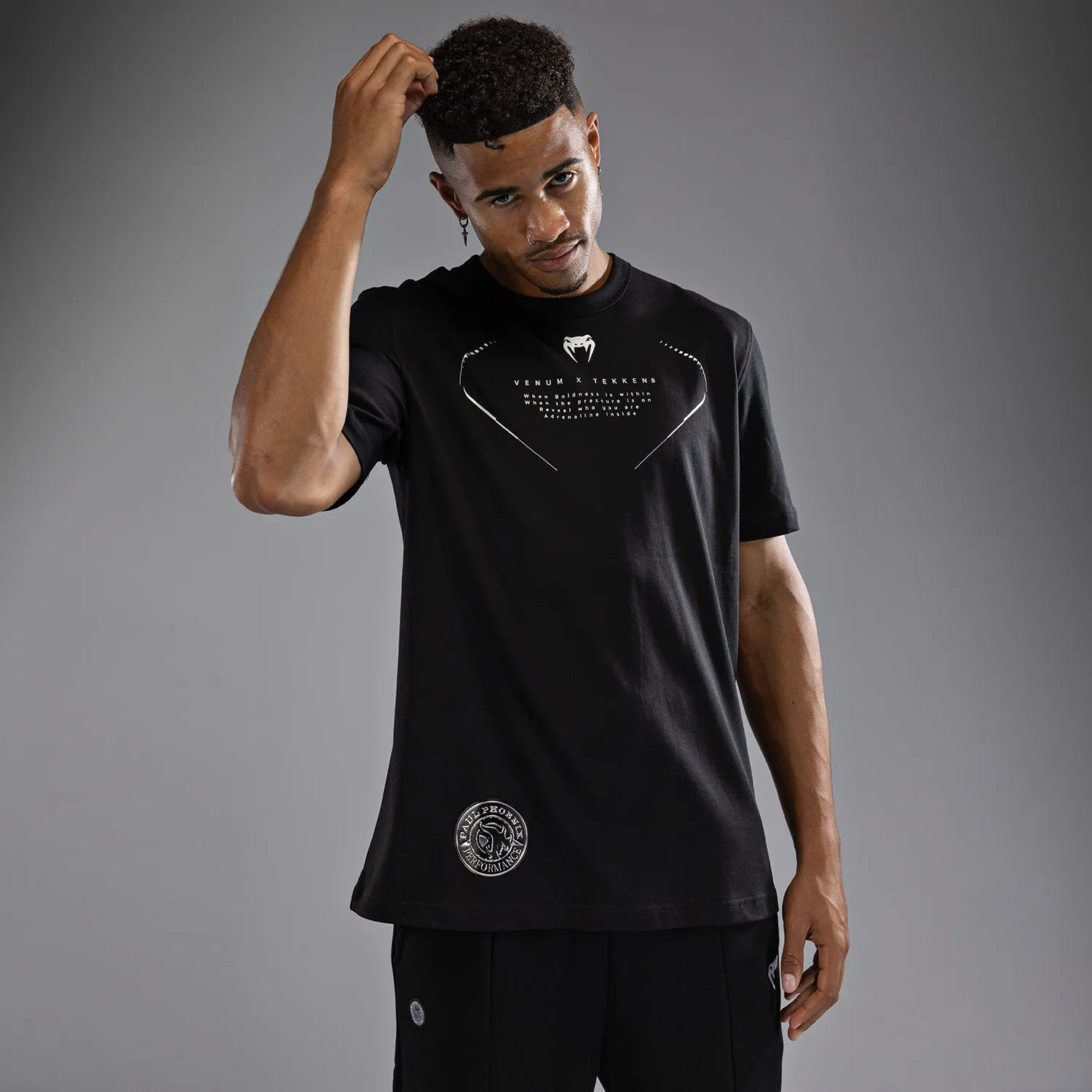 spring fashion Venum x TEKKEN 8 - Paul Phoenix T-Shirt - Black