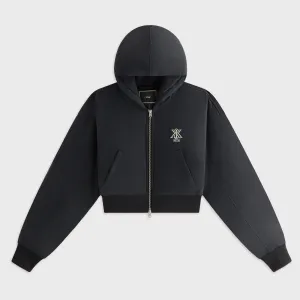 Lightweight Windbreaker Tech Kith Women Bex Cropped Denim Puffer - Washed Black