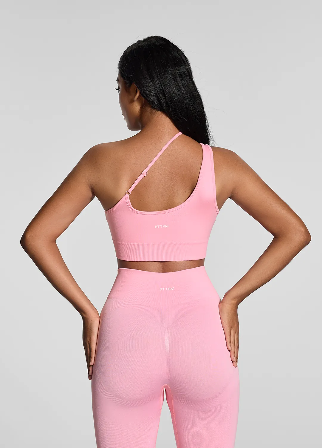 Asymmetrical Sports Bra Anti-bacterial seams Neutral athletic apparel