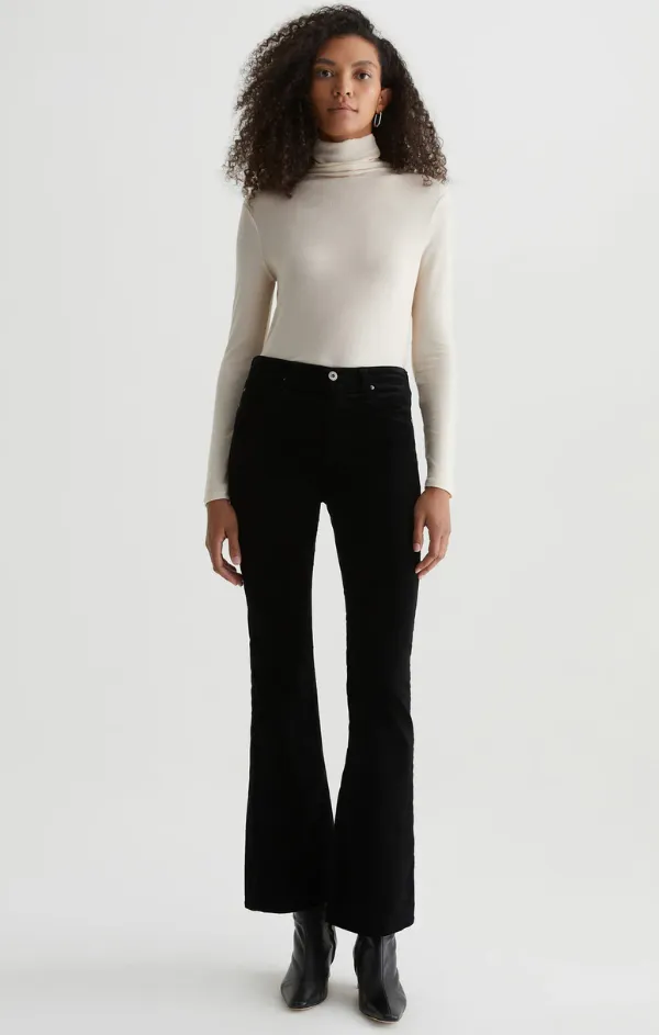 Cozy Sweater WrinkleResistantClothing Farrah Boot in Super Black