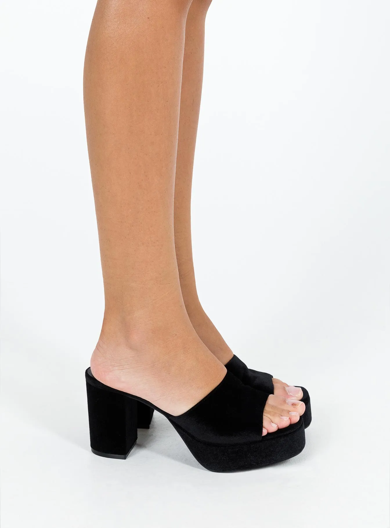 Farrington Heels Black Heeled Booties Winter Pumps