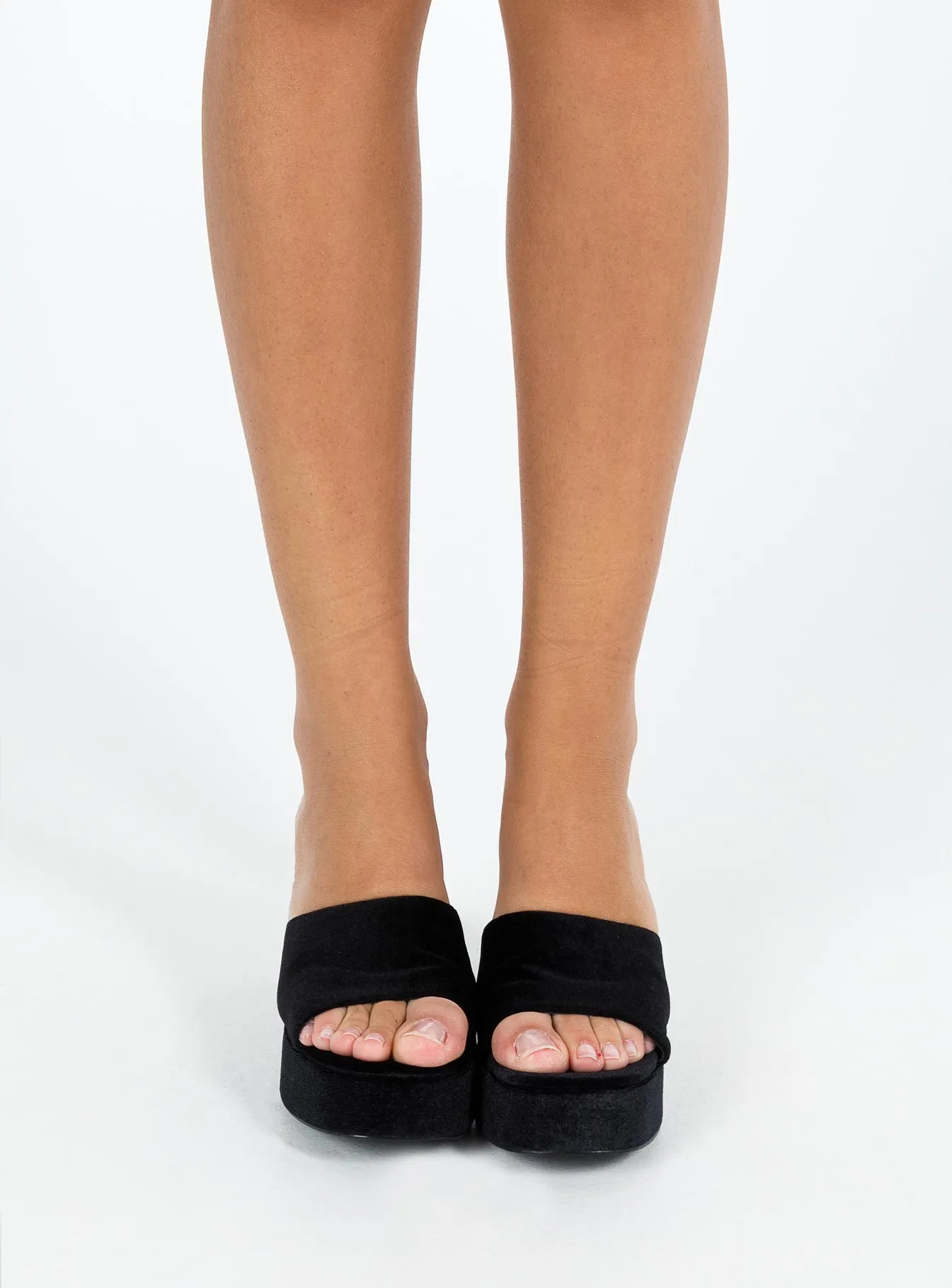 Farrington Heels Black Anti Slip Sole