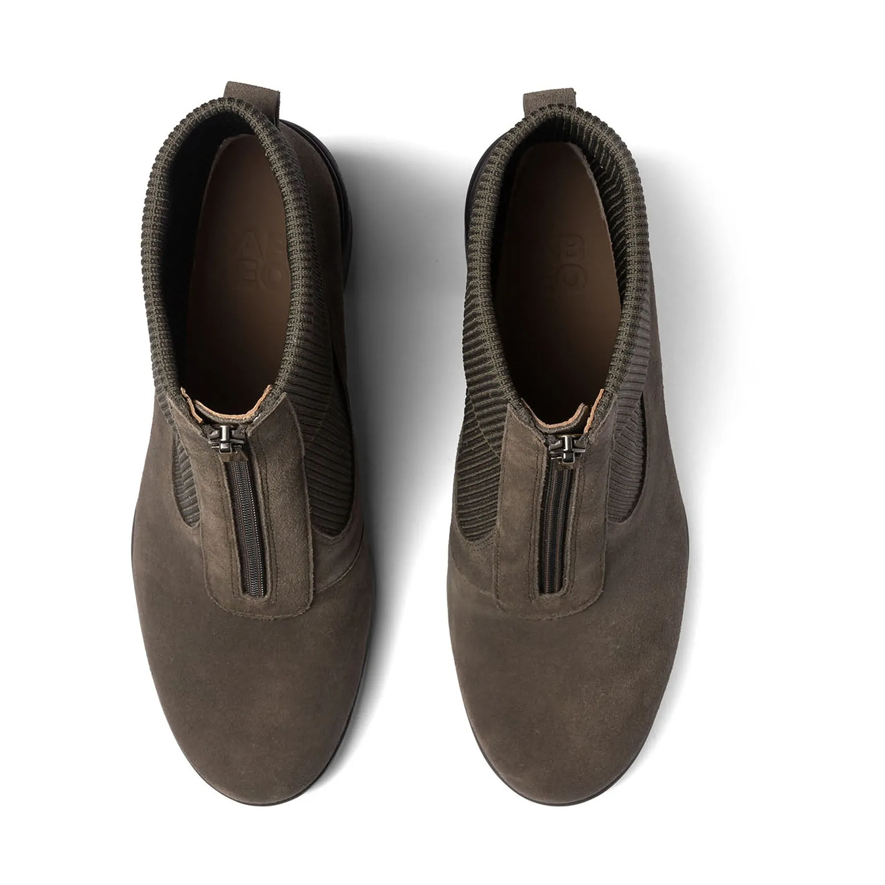 Metropolis Zip Block Heel