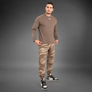 UFC Adrenaline by Venum Fight Week Men??s Long Sleeve T-Shirt - Bronze Casual Flex Comfortable Wear