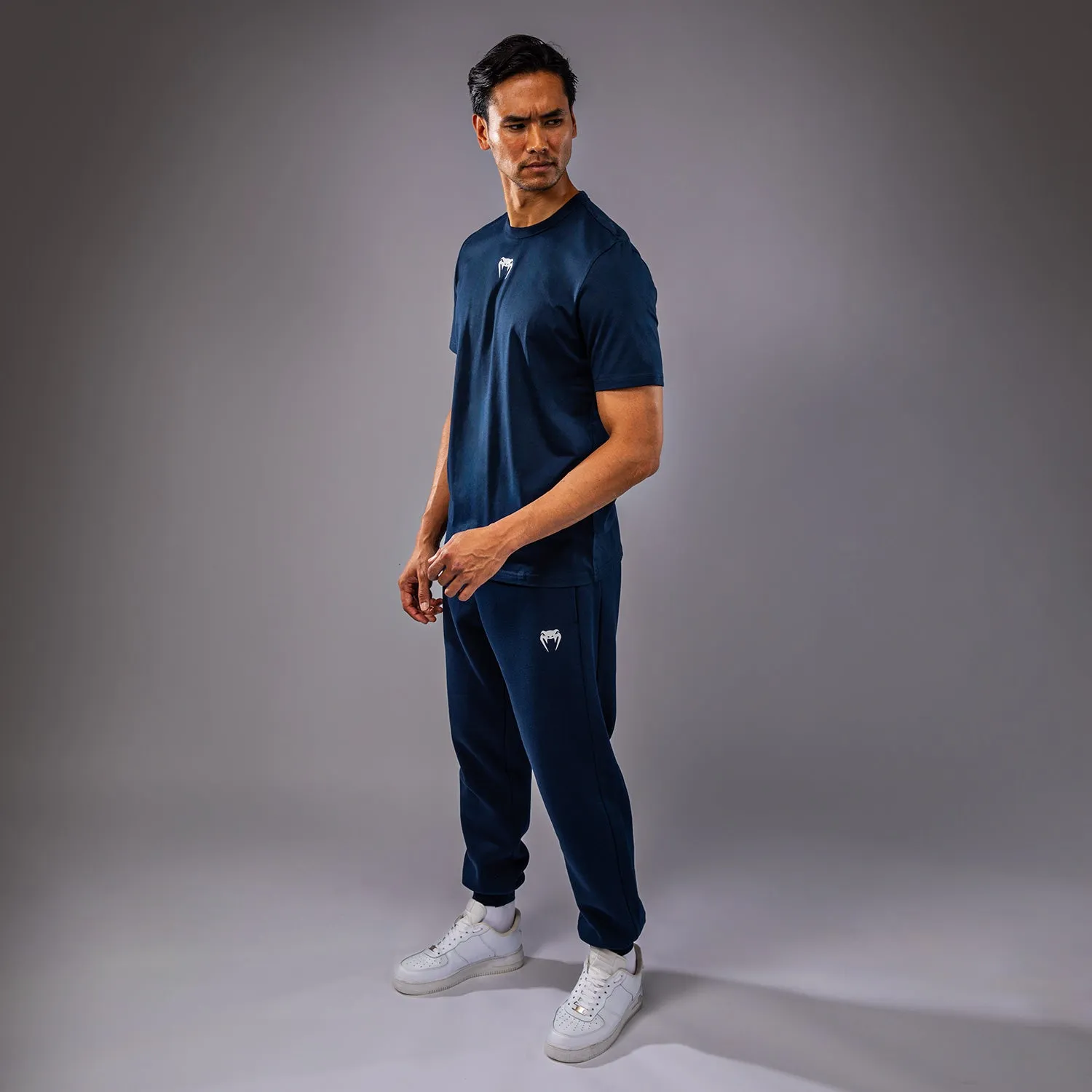 OdorResistant Fabric UFC Fusion by Venum Fight Week Men??s Short Sleeve T-Shirt - Solid Oceanic Blue