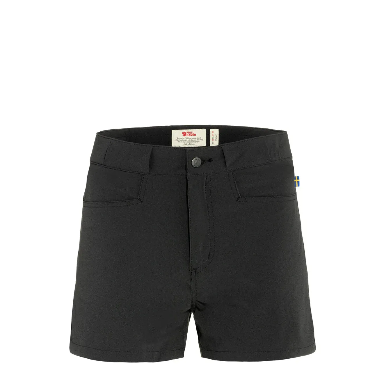 Daywear healthcare industry Fjallraven Womens High Coast Lite Shorts Black
