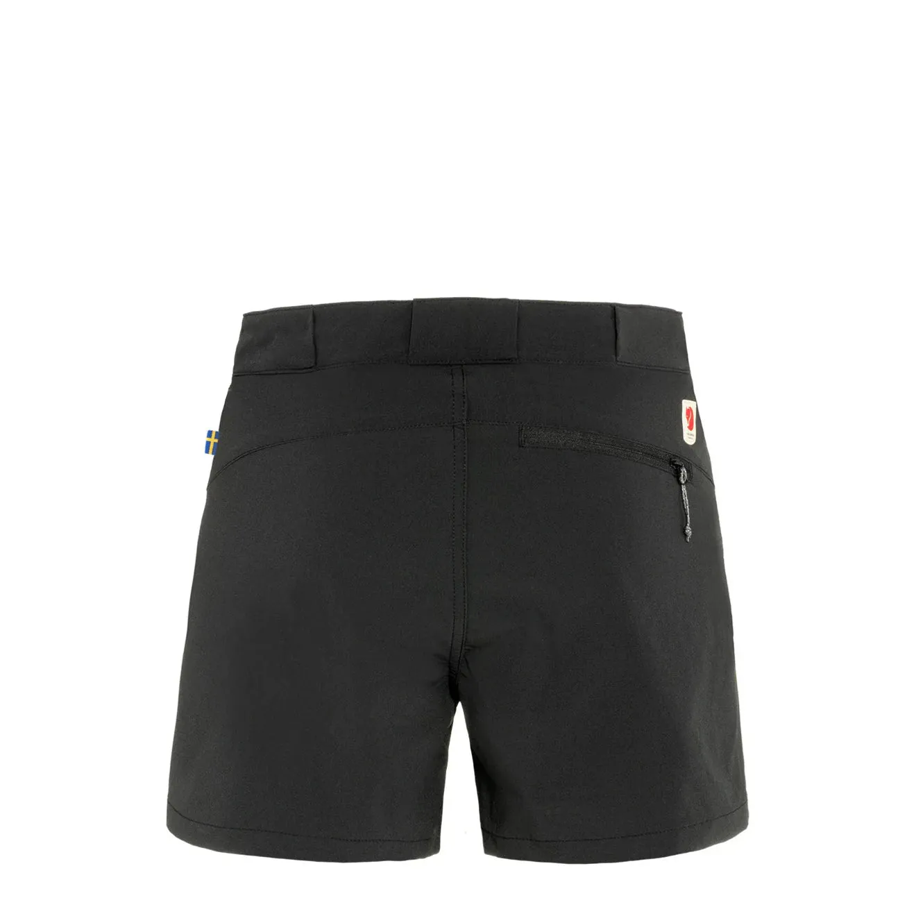 Fjallraven Womens High Coast Lite Shorts Black Water resistant coating Easy Breezy
