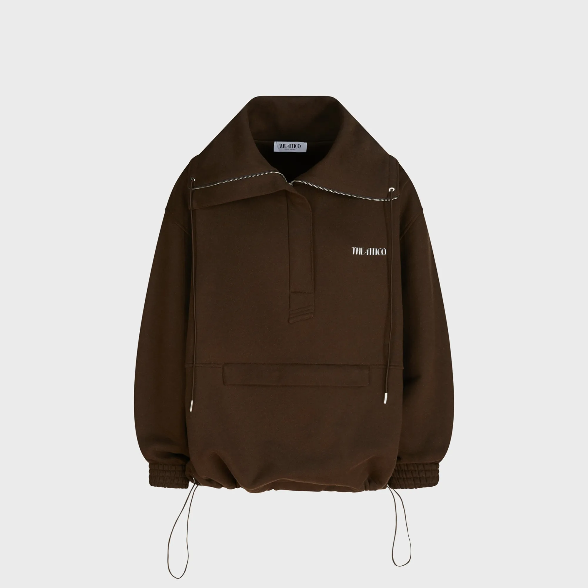 The Attico Blouson - Dark Brown Wind Protection