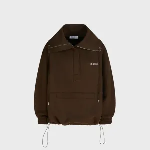 The Attico Blouson - Dark Brown Ripstop Technology
