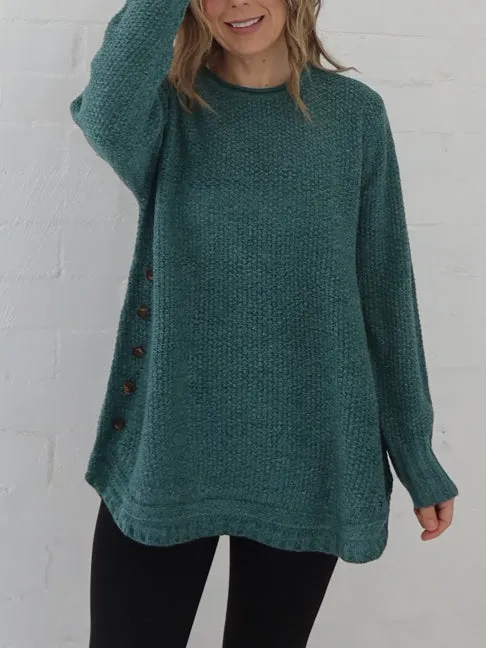 Comfortable Wear Clark Knit - Teal