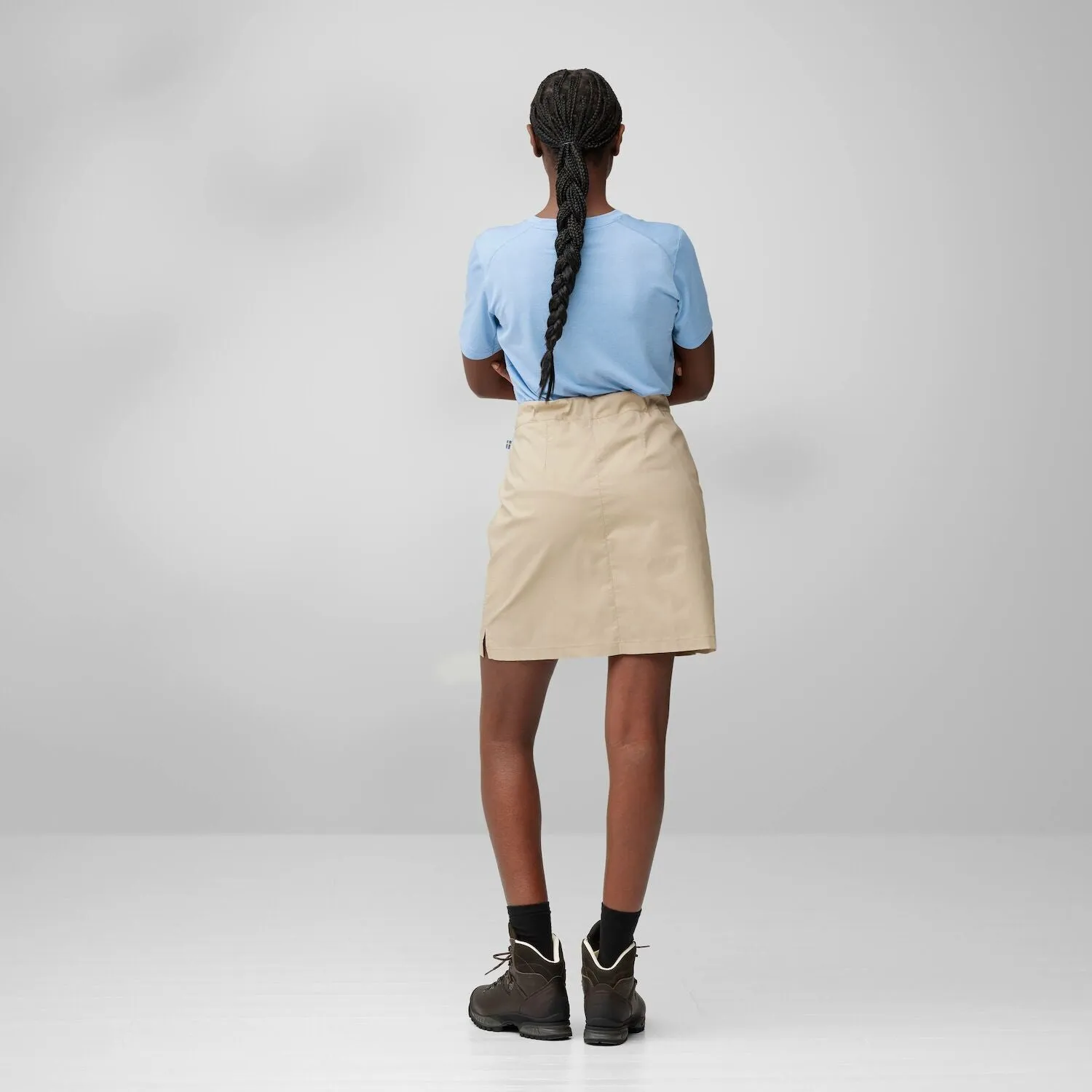 Zero Chafe Construction Fjallraven Womens Abisko Hike Skort Fossil