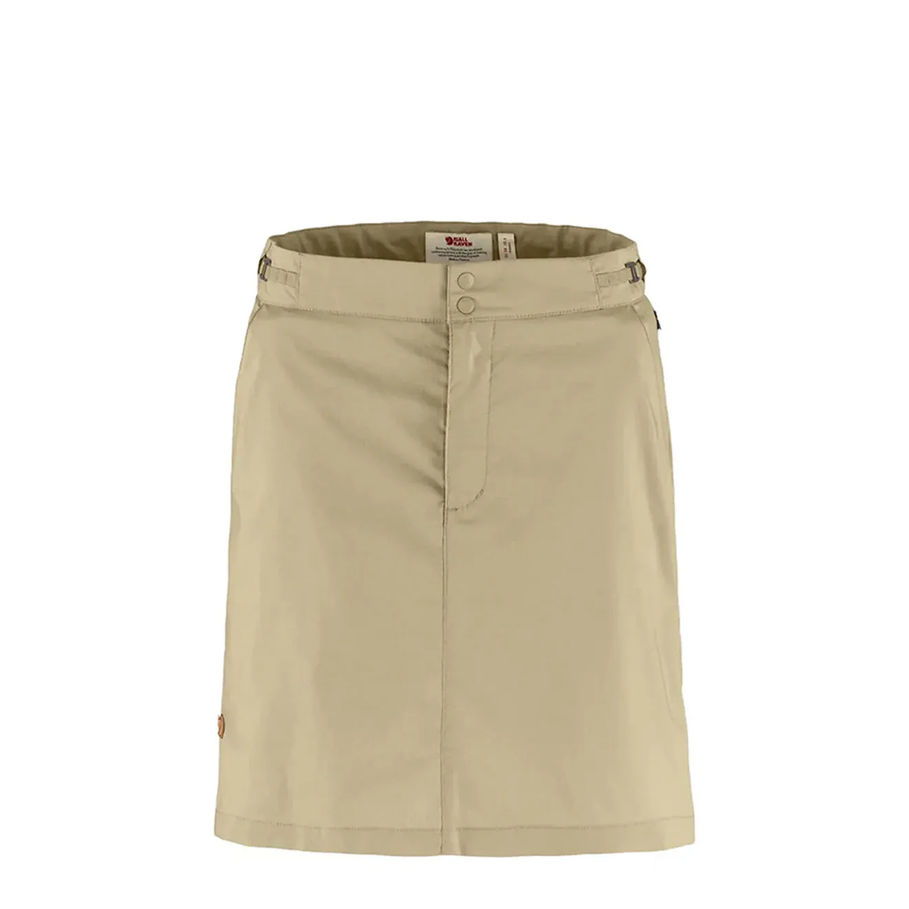 Fjallraven Womens Abisko Hike Skort Fossil simple design Active Days