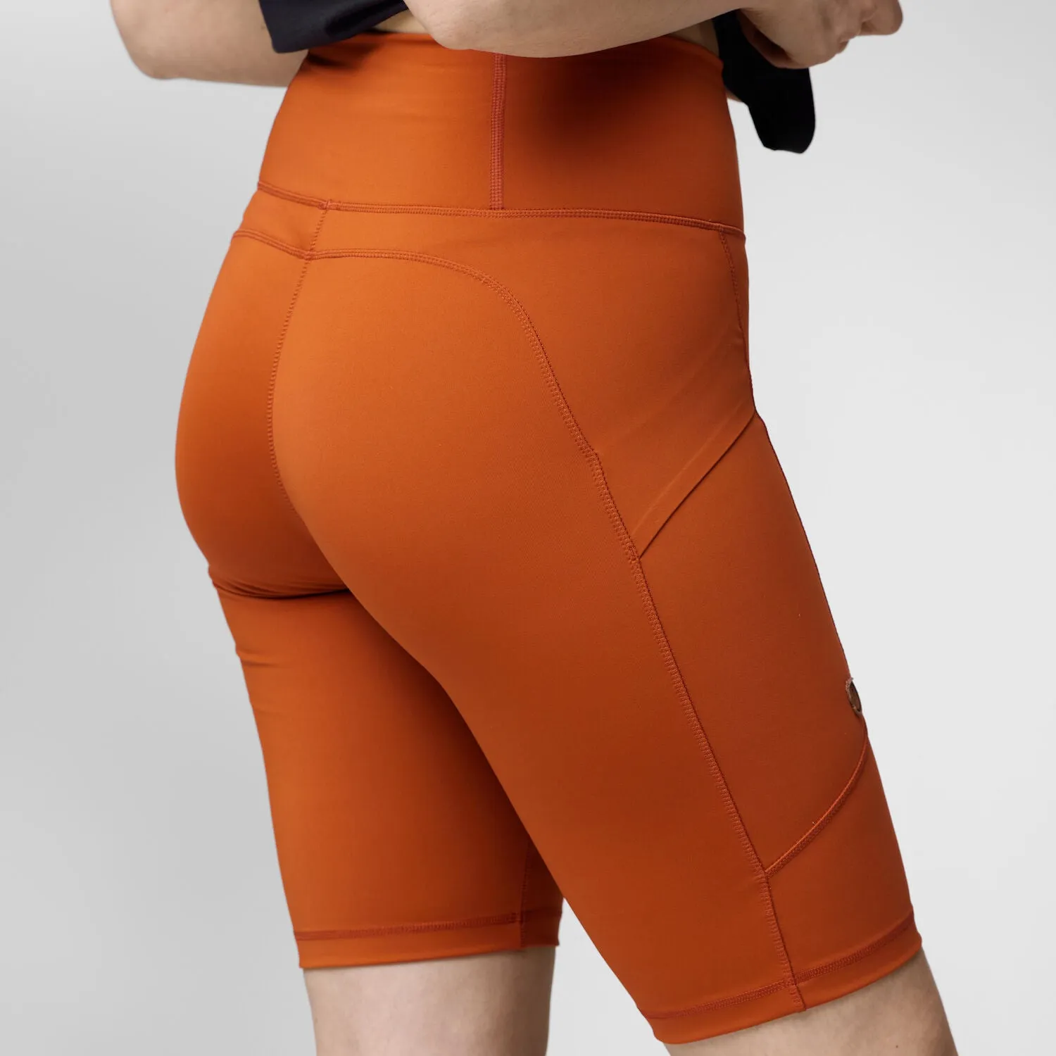 Game Day Home Wear Fjallraven Womens Abisko Short Tights Patina Green