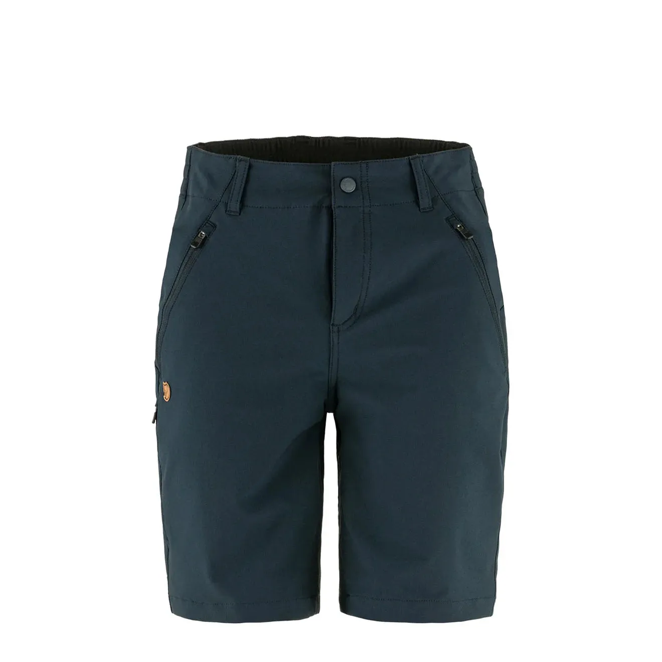 Fjallraven Womens Abisko Trail Stretch Shorts Dark Navy Unique Piece Beach Vibe