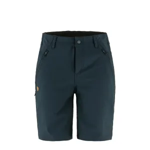 Fjallraven Womens Abisko Trail Stretch Shorts Dark Navy Unique Piece Beach Vibe