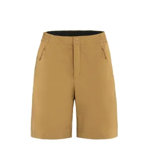 Fjallraven Womens High Coast Shade Shorts Buckwheat Brown Fit Tech Snag Free Design