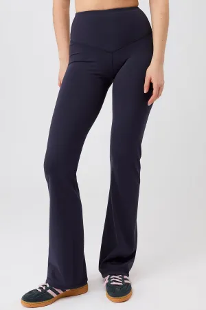 Flared Sports Pants - Night Sky Crisp Look