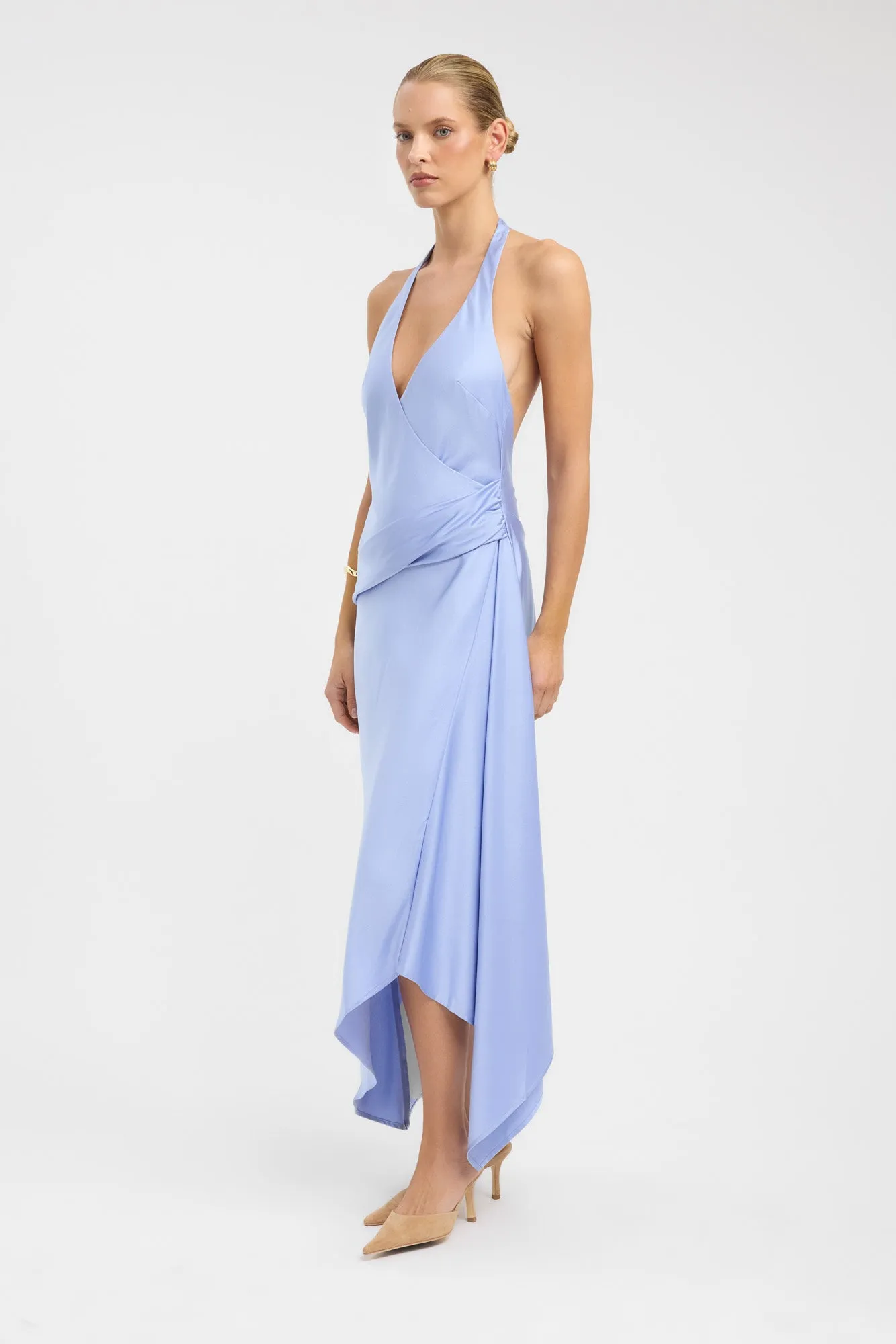 Subtle tone Palermo Godet Dress