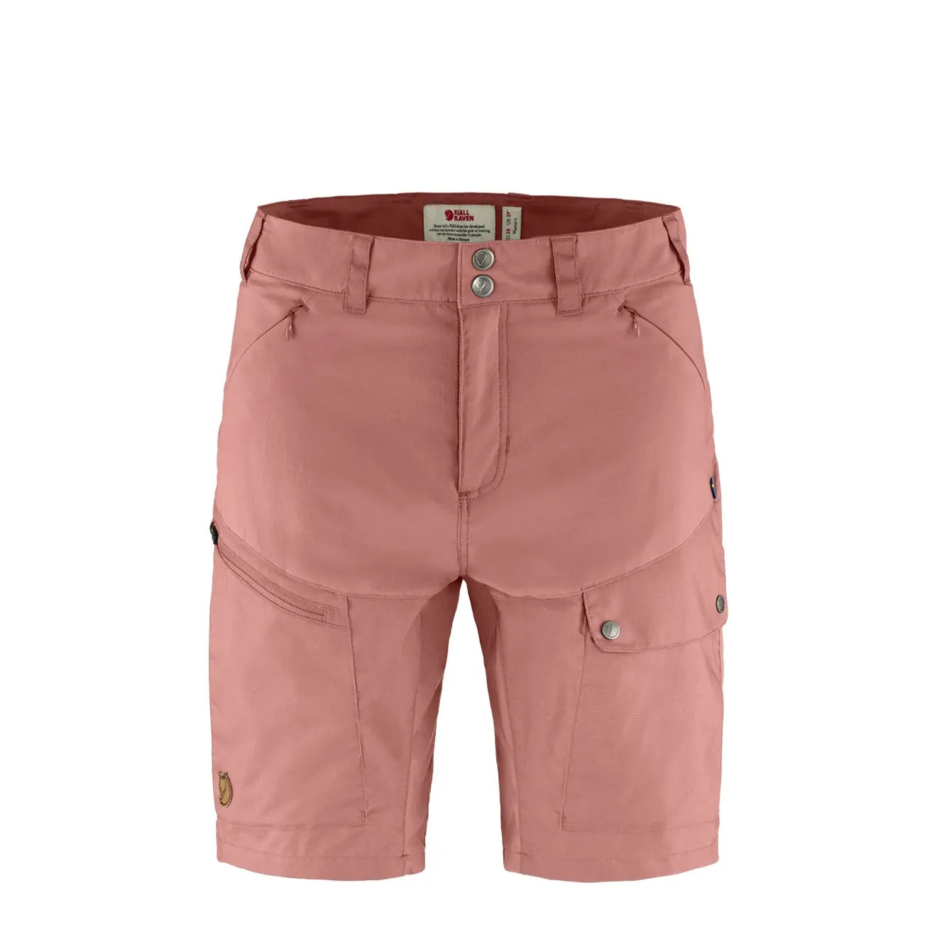 Hygienic Antimicrobial Layer Beachwear Fjallraven Womens Abisko Midsummer Shorts Dusty Rose