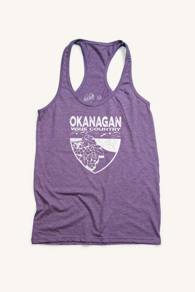 Stretchable Collar Band Okanagan Wine Country 2019 Tank (Womens)
