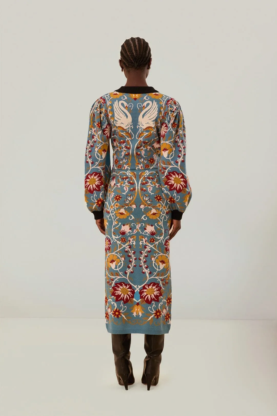 City Ready Flowing Beauty Knit Skirt