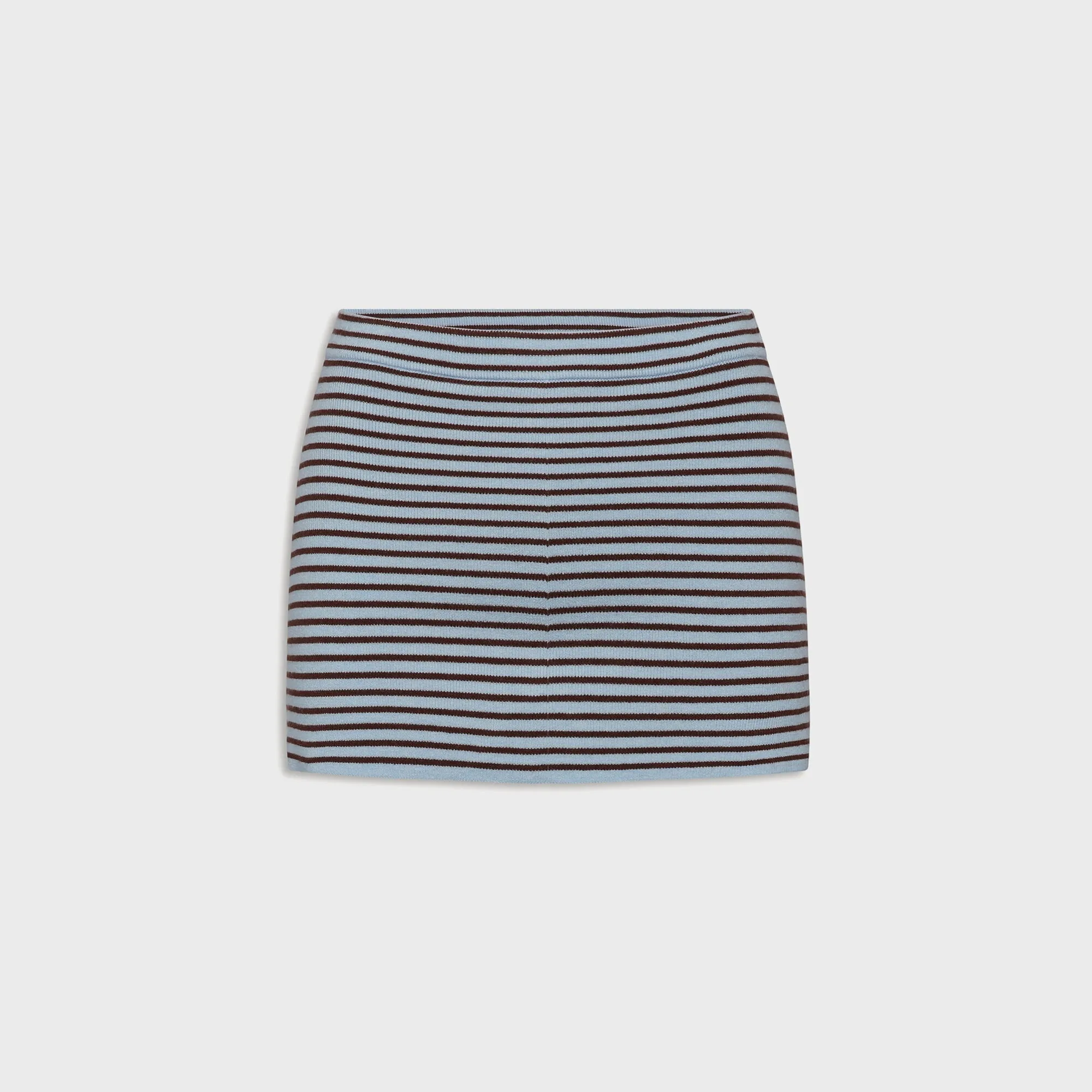 Innovative Fabric Minimal Touch Frankies Bikinis Marialla Cloud Knit Skort - Montauk Stripe