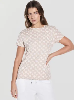 Eco Pink Gloria Peony Active T-Shirt Sport Performance Fit NoSideSeam