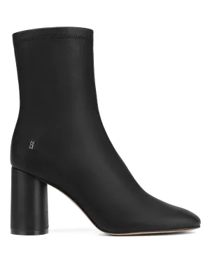 Prague Black Stretch Businessman Comfort footbed