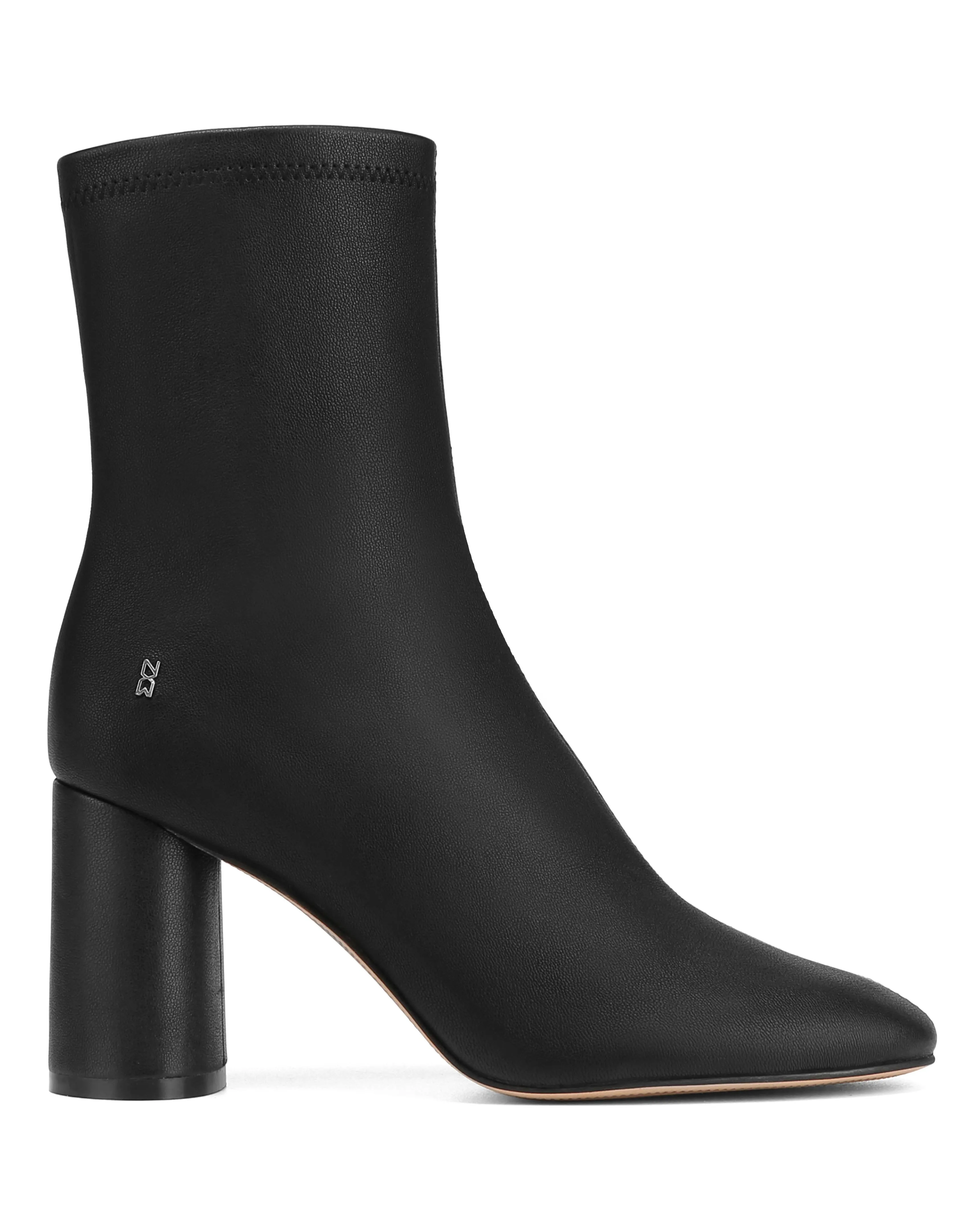 Prague Black Stretch Businessman Comfort footbed