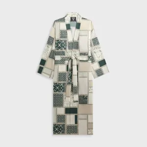 Giorgio Armani & Kith Women Hammered Silk Kimono - Theory Eco Conscious Production