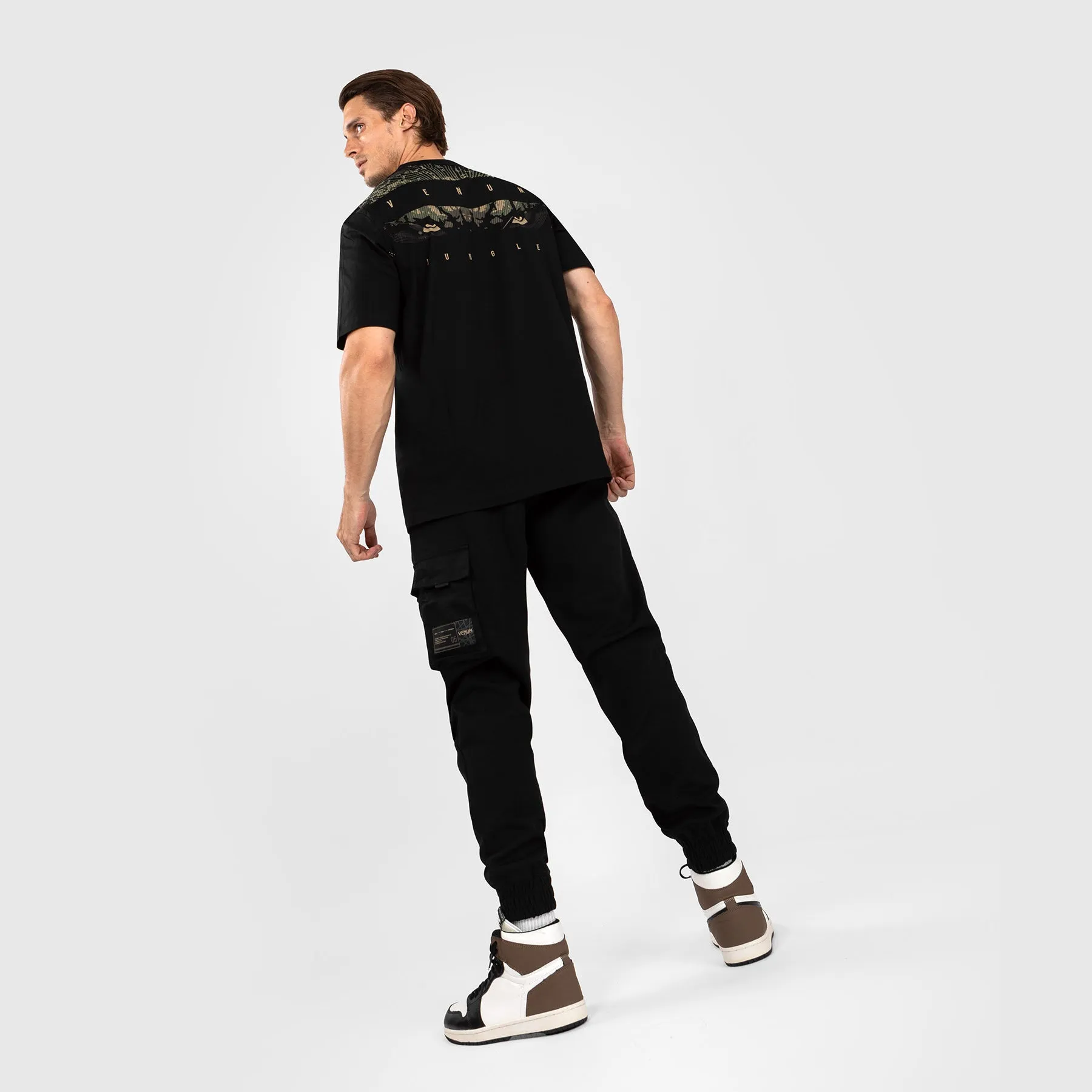 Relaxed Vibes Venum Gorilla Jungle T-Shirt - Black/Sand