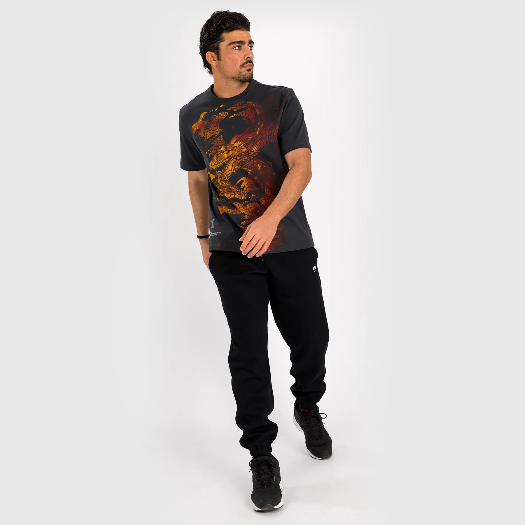 Venum Dragon??s Flight Men??s T-Shirt - Volcano Red Performance Wear slim fit