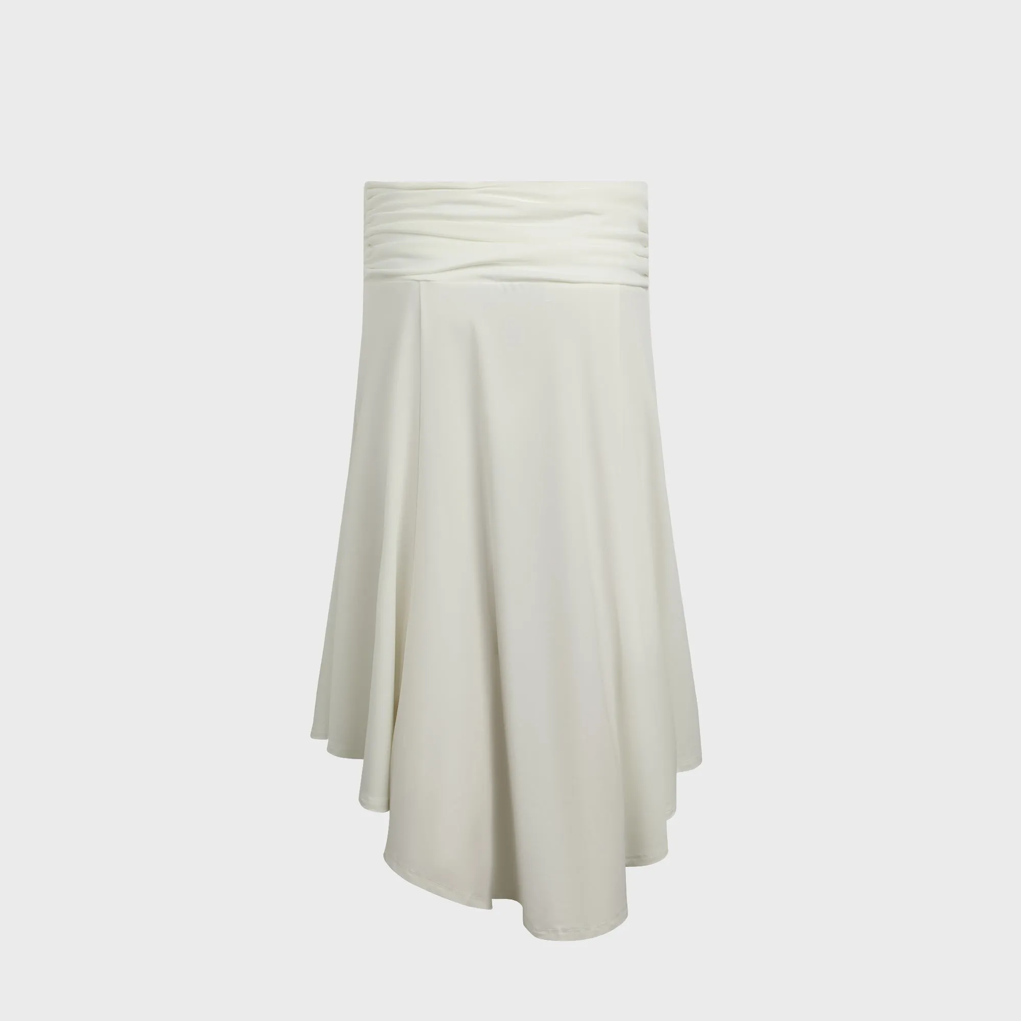 Easy Layer GUIZIO Soffiano Skirt - Ivory