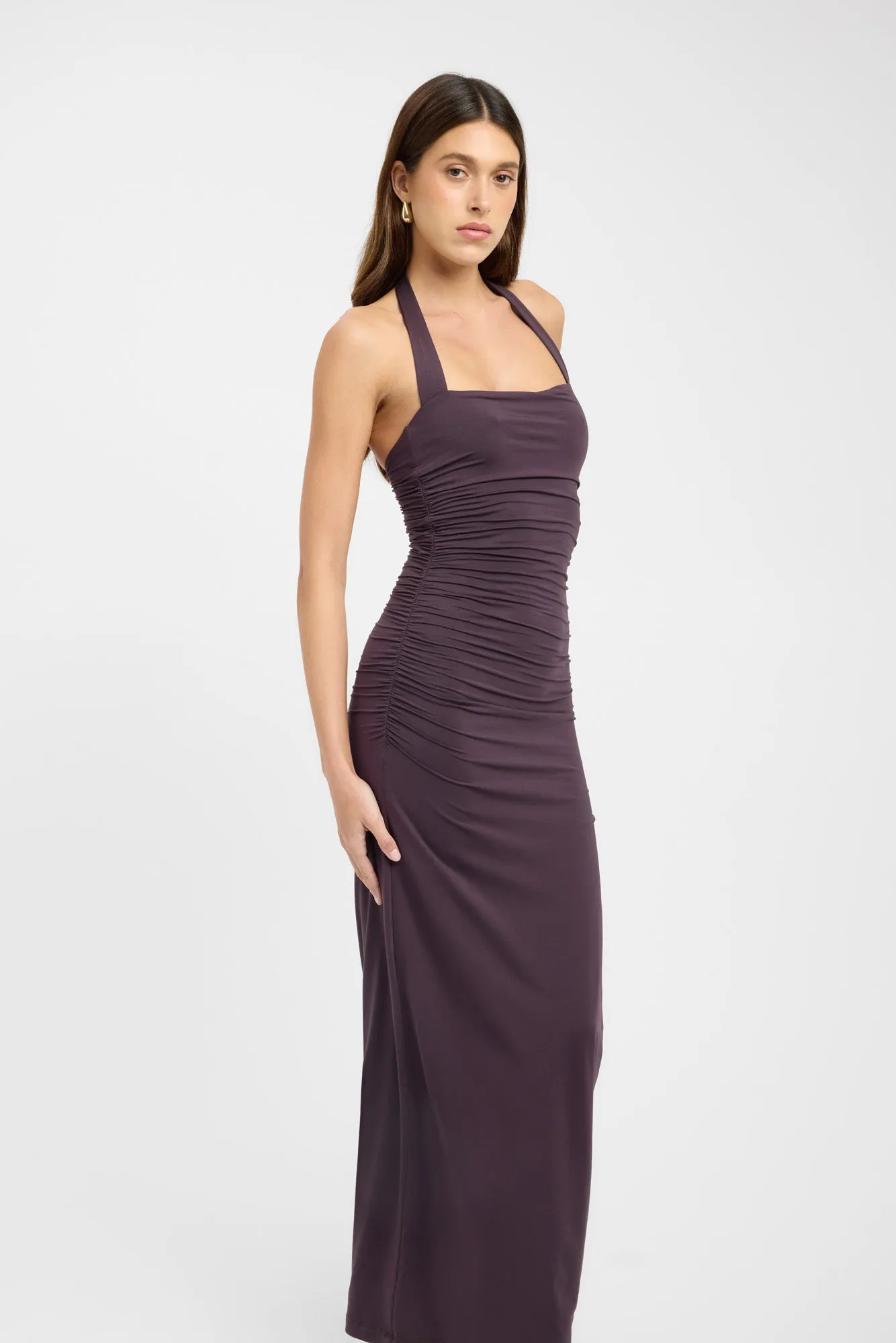 Hailey Halter Dress Timeless Appeal Feminine flowing piece