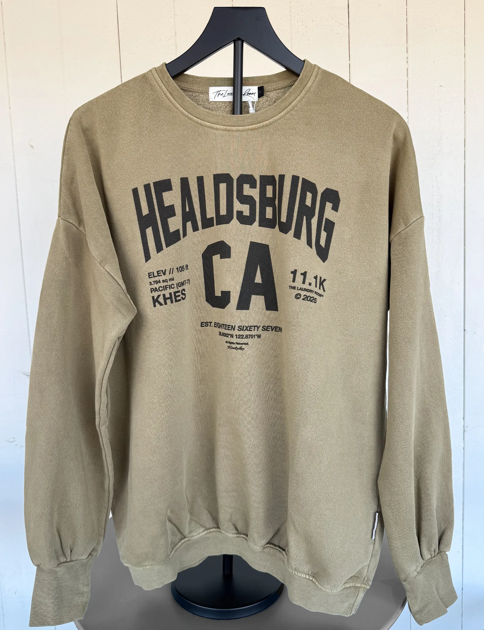 Modern Healdsburg Jumper, Camel Gold/Black