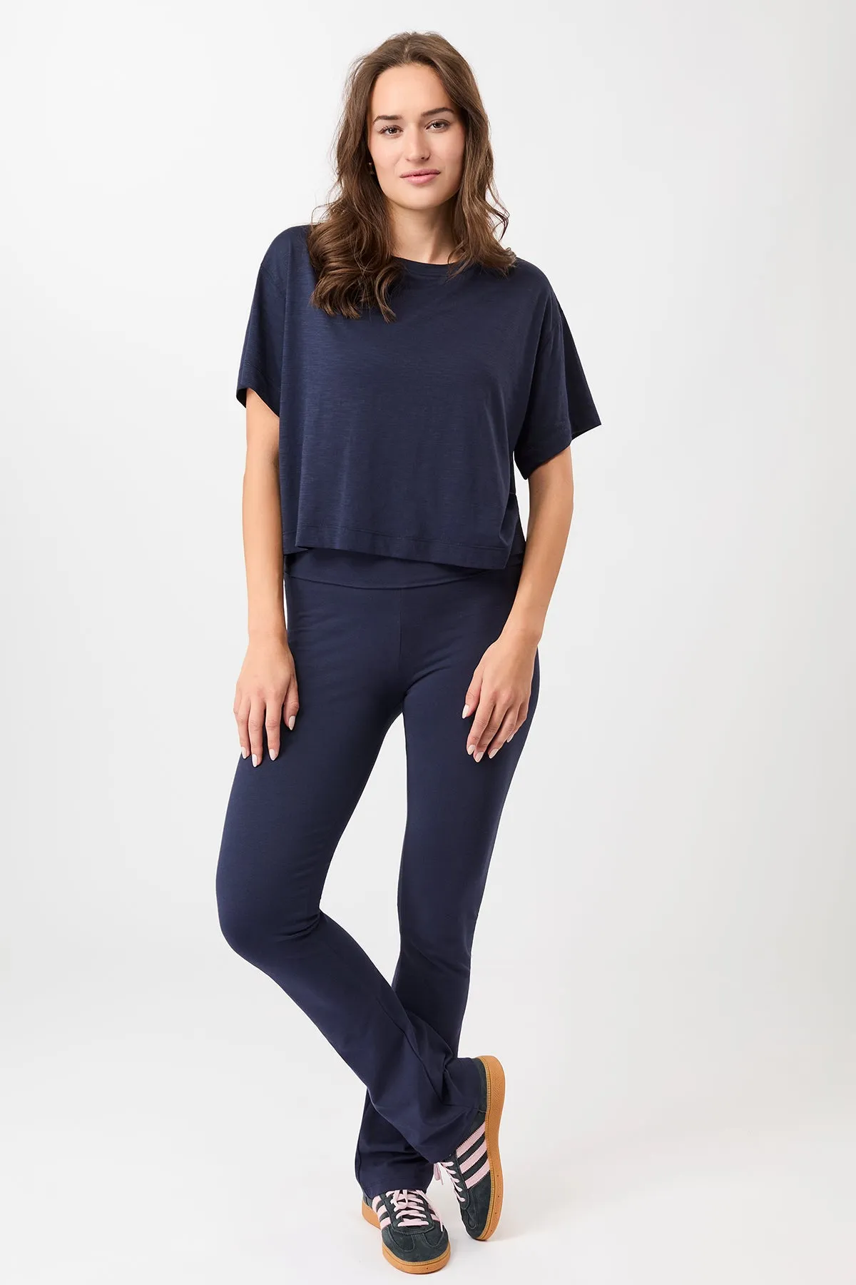 Breathable Fabric For Men Mid Rise Classic Rolldown - Night Sky, GOTS