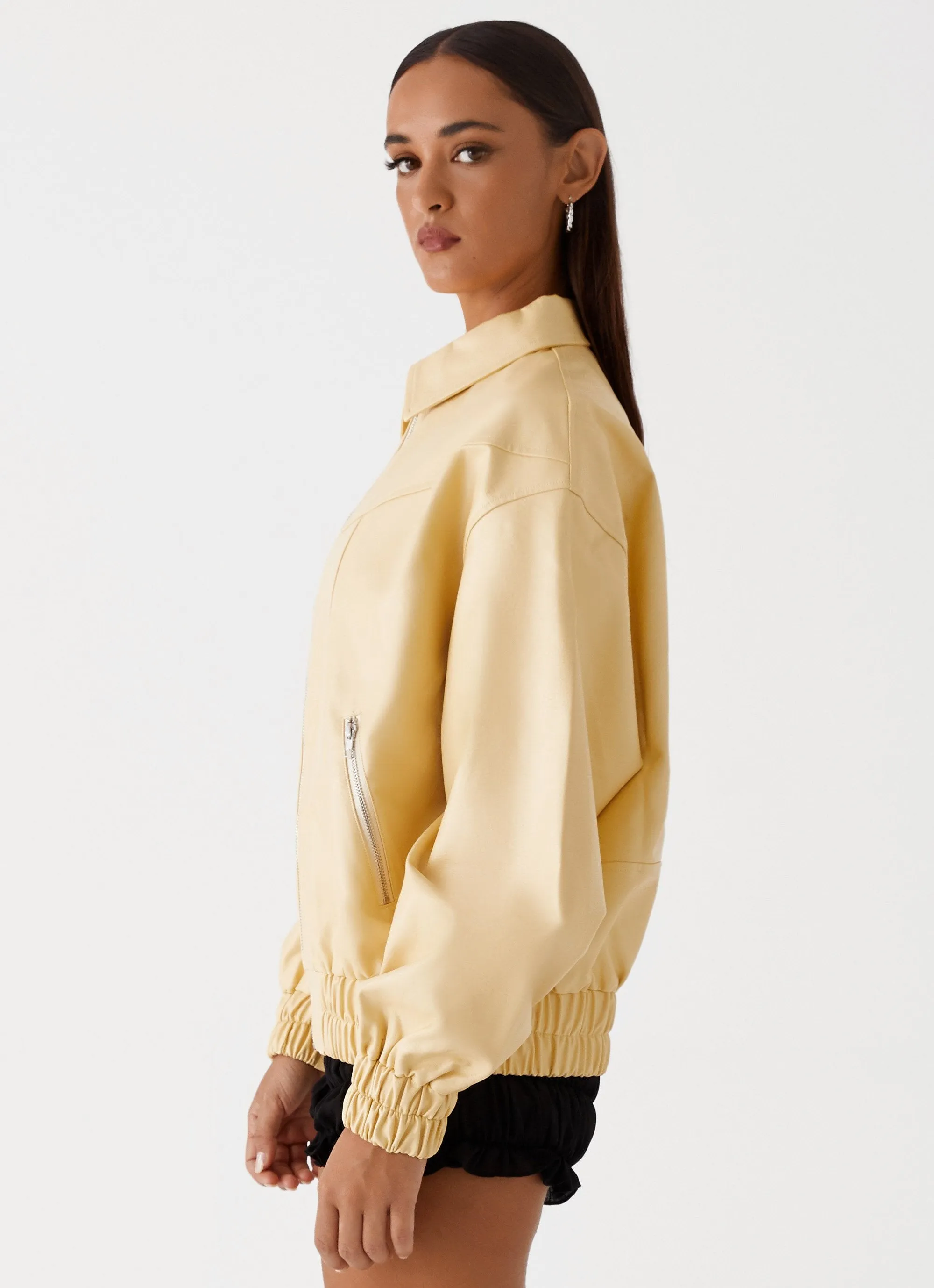 Holland Bomber Jacket - Yellow Modular Attachment System ShrinkResistantFabric