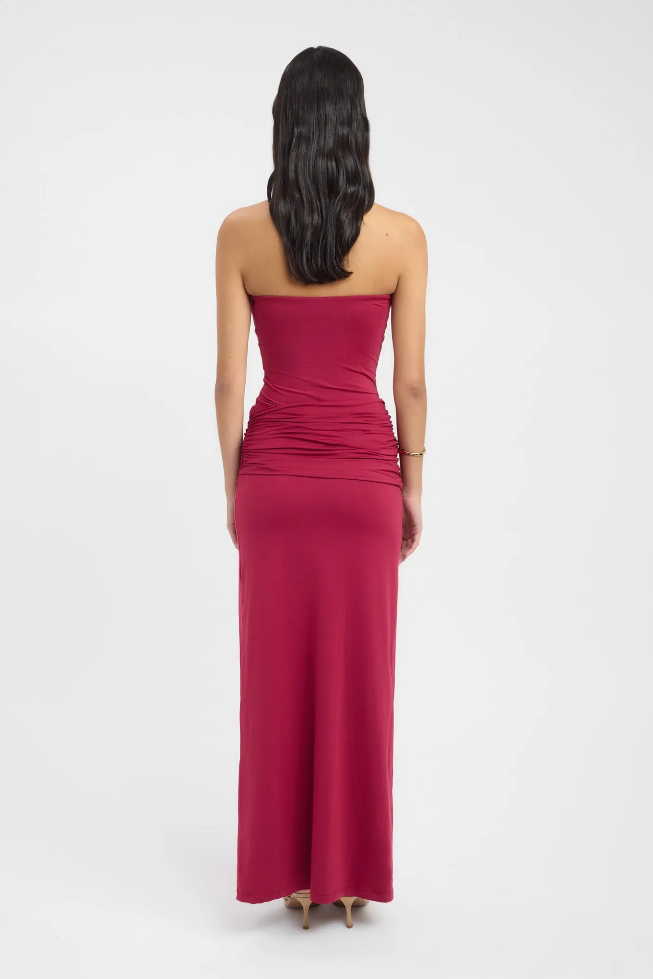 Elegant Style Urban Ready Torin Trim Maxi Dress