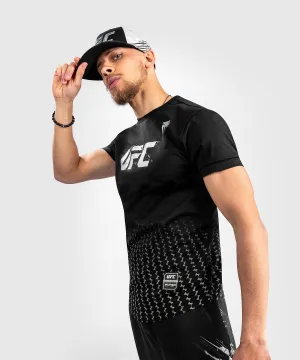 UFC Venum Authentic Fight Week Men??s 2.0 Short Sleeve T-Shirt - Black hiking clothes Feminine Touch