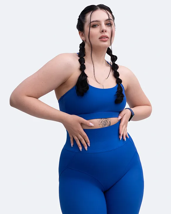 Small seams Secure Design Thin Straps Seamless Sports Bra