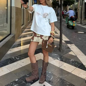 Jaden Beaded Skirt Playful Vibe Matching Belt