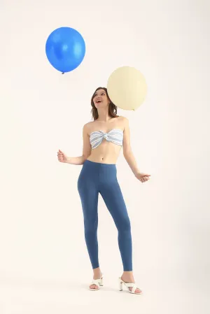 Chic and Soft Non-slip Fit Jean blue ankle