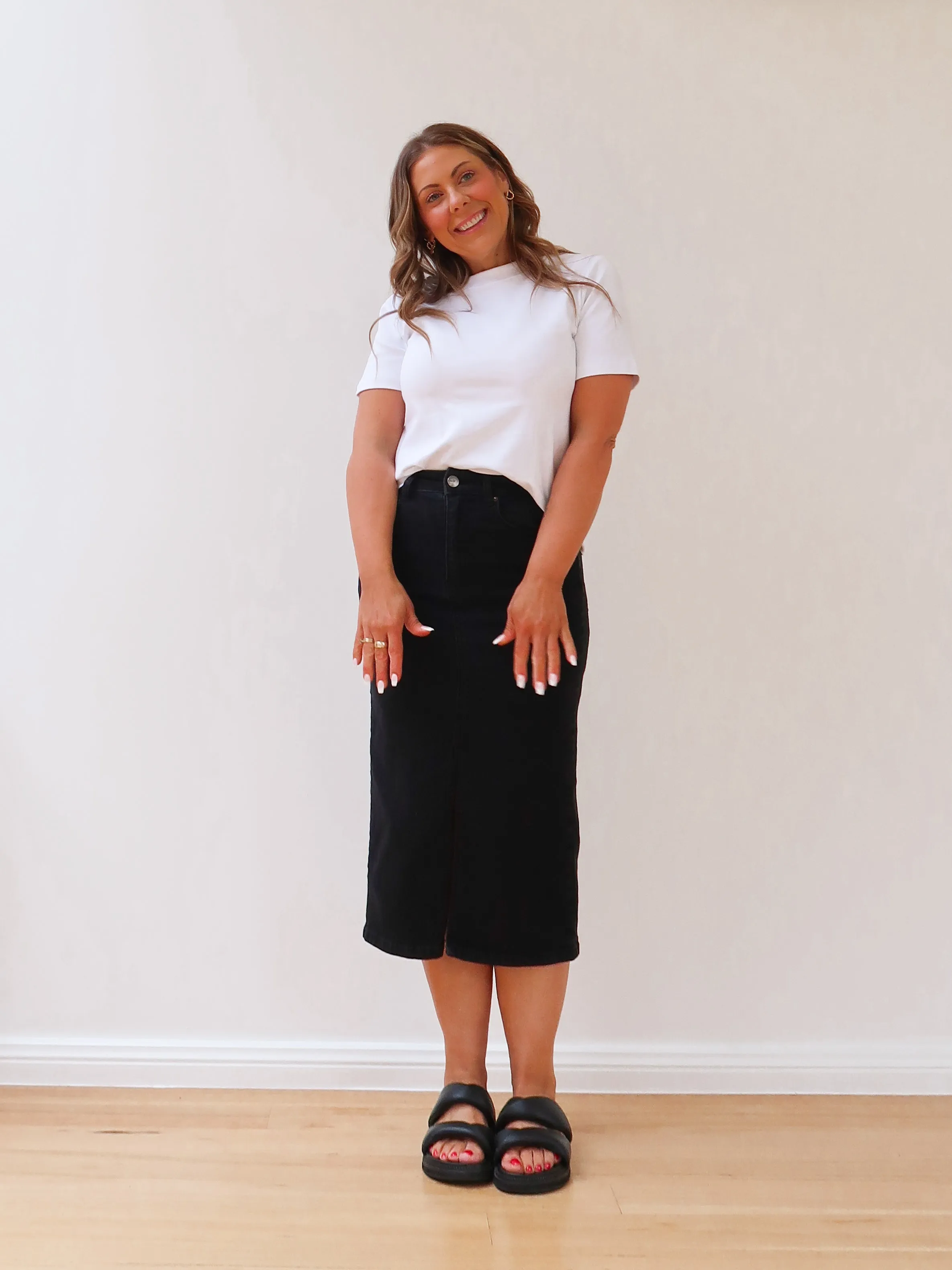 Fashion Collab Joey Skirt-Black