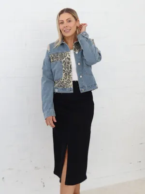 Joey Skirt-Black Layered Look