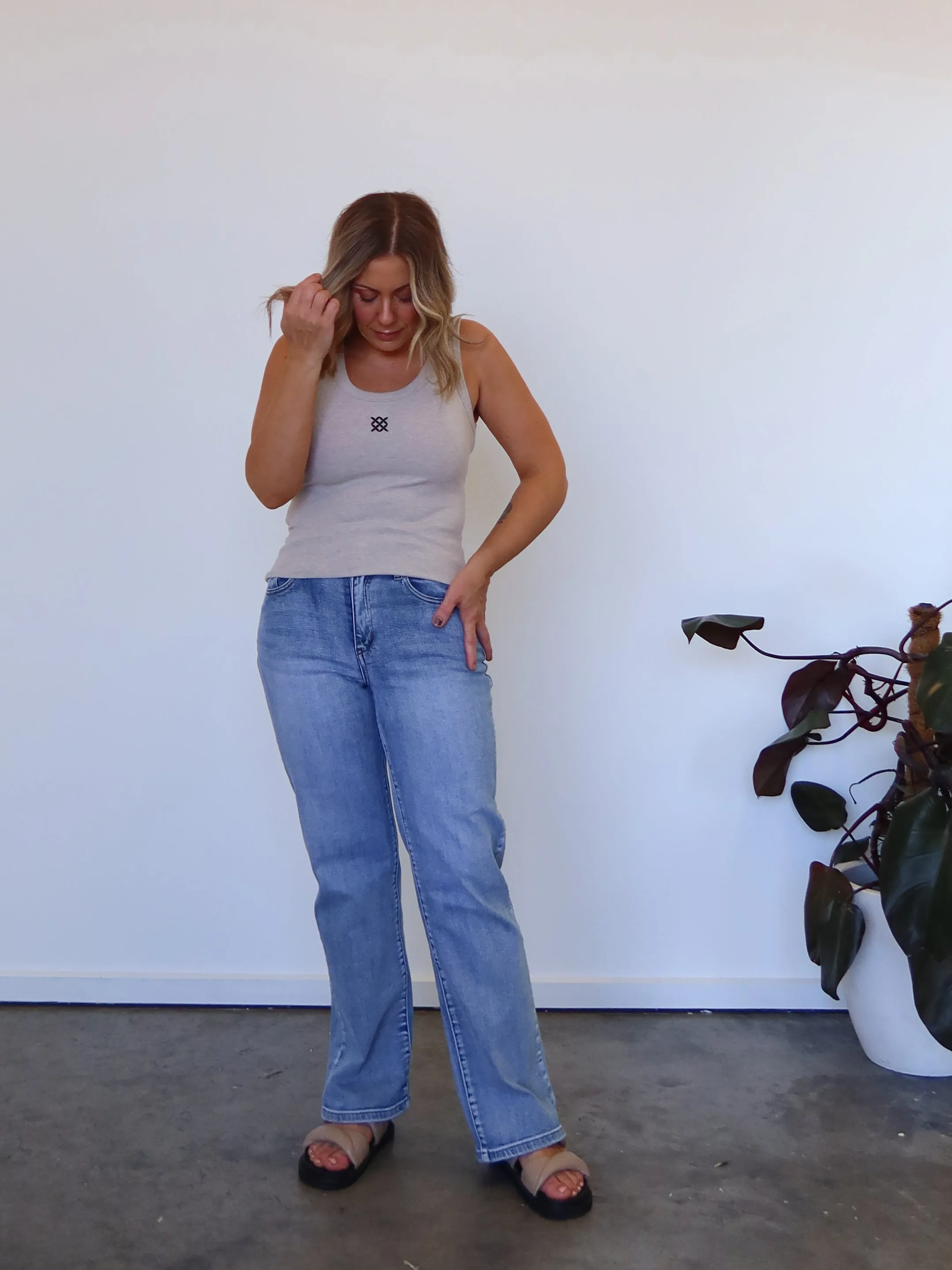 low maintenance cost Street Coolness Jordan Tank - Mocha