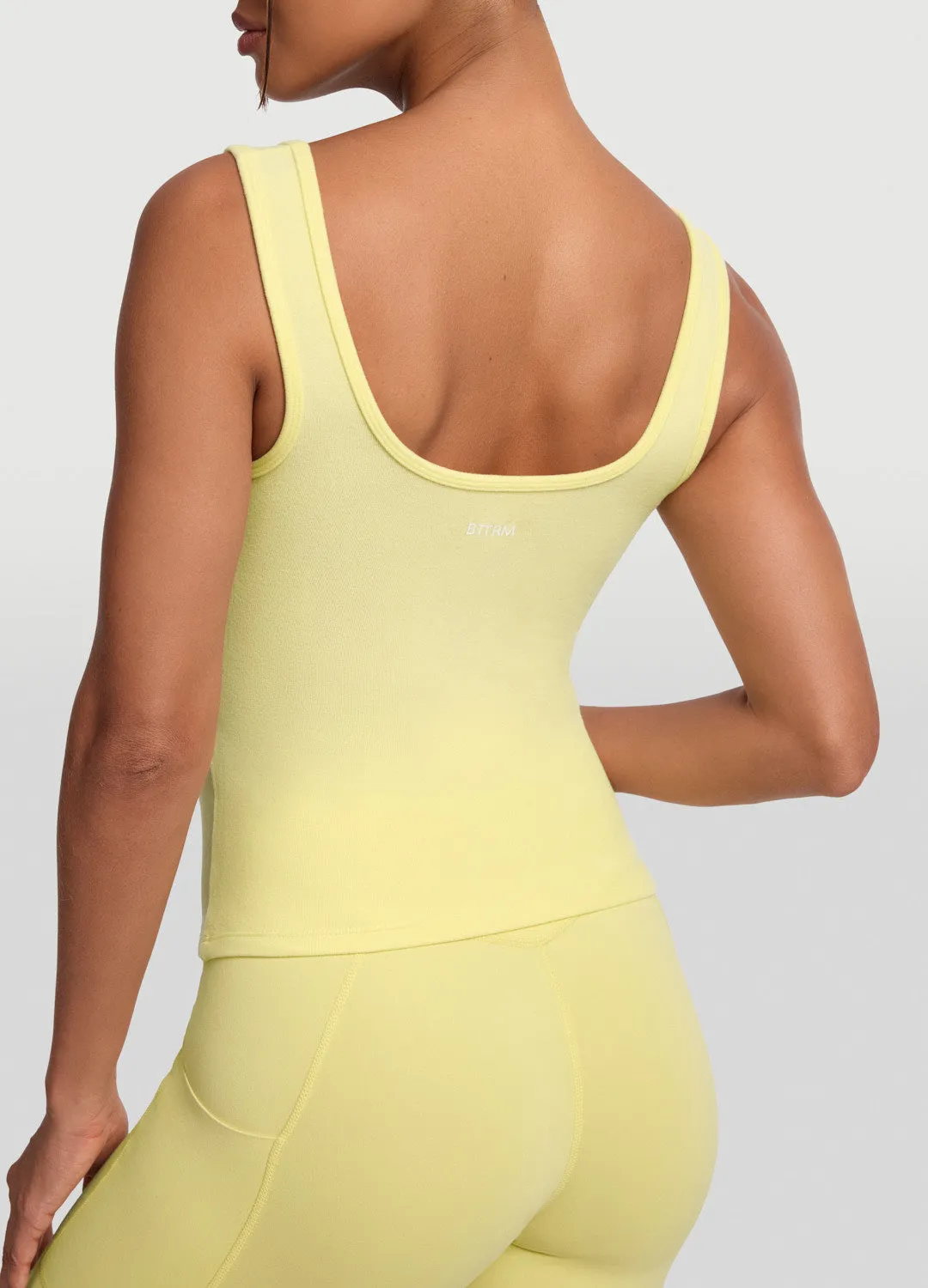 Button Front Tank Top Easy Care Washing Cycle Ventilation Panels