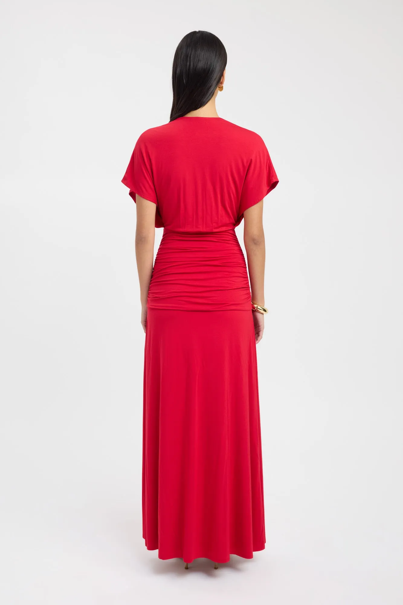 Kinsey Maxi Dress Lace Detail Chic Comfort Look