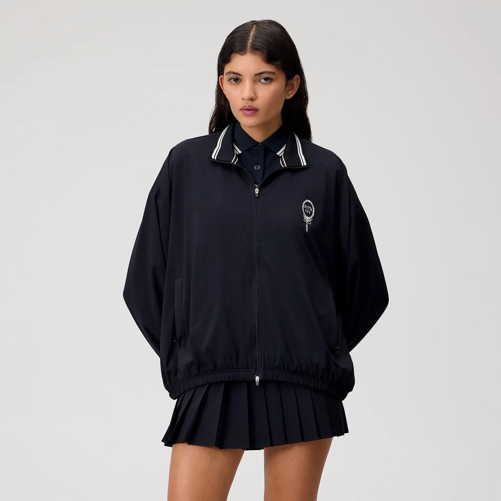 Kith Ivy for Wilson Women's Court Jacket - Black Sleek Outer