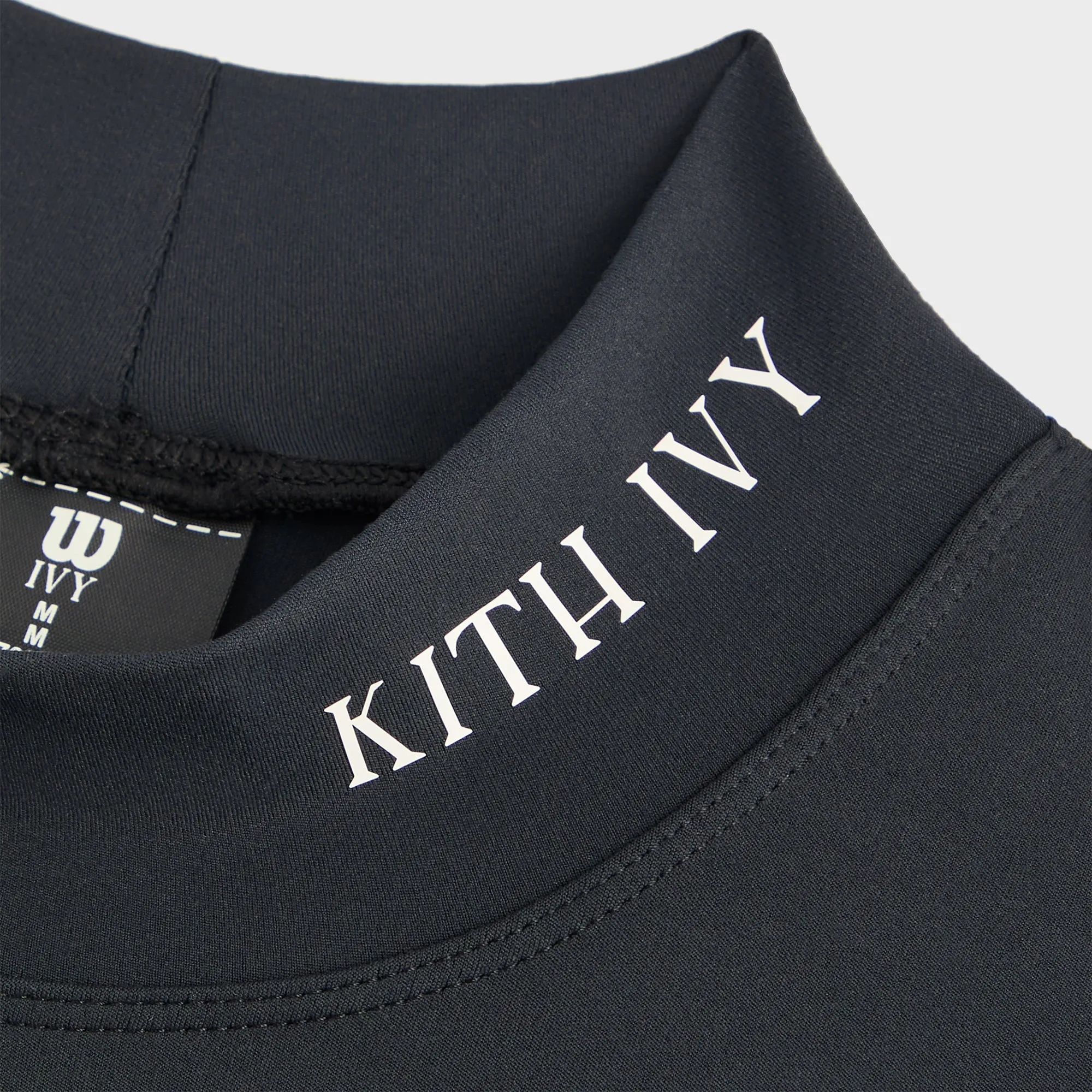 Kith Ivy for Wilson Women's Court Shrug - Black Temperature control Waterproof Zipper