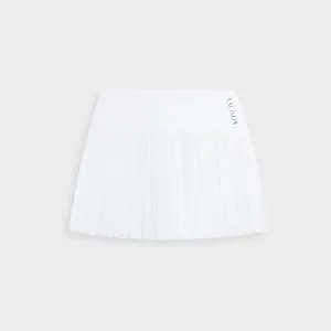 Kith Ivy for Wilson Women's Eastside Tennis Mini Skirt - White Stylish Choice Relaxed Motion